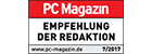 PC Magazin: 2in1-Steckdose mit 2-fach-USB-Netzteil, 2,1 A, Überspannungsschutz