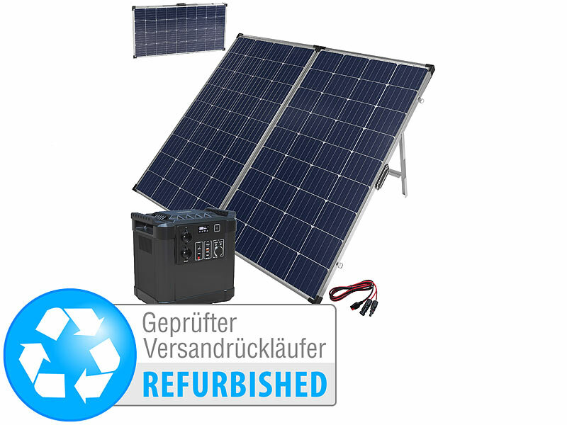 ; Solarpanels faltbar 