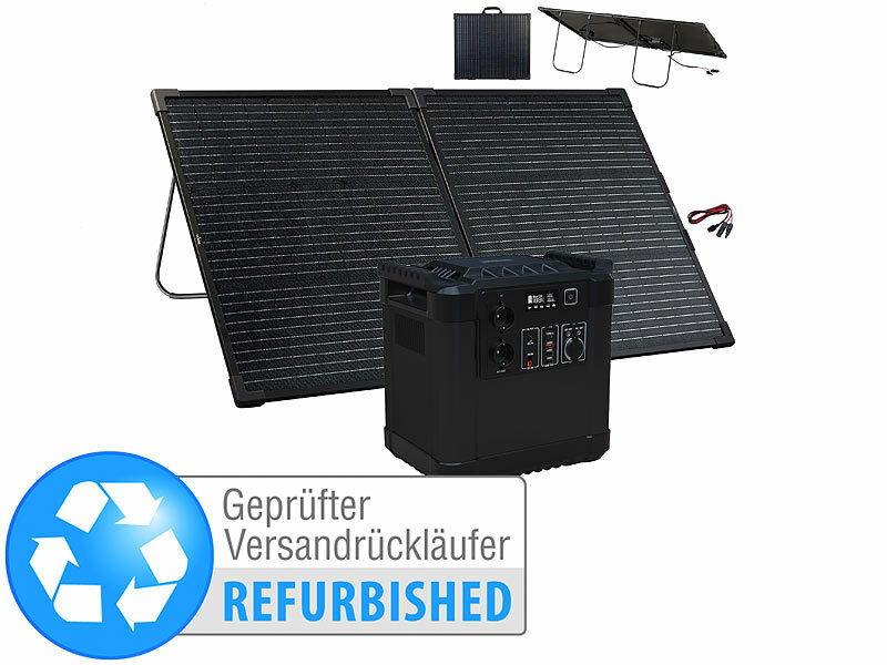 ; Solarpanels faltbar 