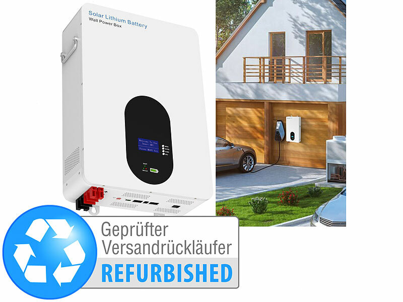 ; 2in1-Hochleistungsakkus & On-Grid-Solar-Konverter mit WLAN, App & Solarmodulen, LiFePo4-Akkus mit BMS, MPPT, WLAN und App 2in1-Hochleistungsakkus & On-Grid-Solar-Konverter mit WLAN, App & Solarmodulen, LiFePo4-Akkus mit BMS, MPPT, WLAN und App 2in1-Hochleistungsakkus & On-Grid-Solar-Konverter mit WLAN, App & Solarmodulen, LiFePo4-Akkus mit BMS, MPPT, WLAN und App 