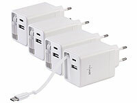 revolt USB Ladegerät klein, USB Ladegerät für mehrere Geräte