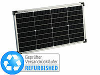 revolt Solarpanel mit monokristallinen Zellen, Versandrückläufer; Solaranlagen-Set: Mikro-Inverter mit MPPT-Regler und Solarpanel 