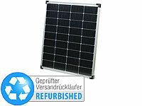 revolt Monokristallines Solarpanel, 110 W, Versandrückläufer; Solaranlagen-Set: Mikro-Inverter mit MPPT-Regler und Solarpanel 