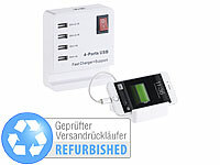 revolt Netzteil für USB-Kabel, intelligente USB Ladestation