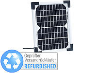 revolt Mobiles Solarpanel mit monokristalliner Versandrückläufer; Solaranlagen-Set: Mikro-Inverter mit MPPT-Regler und Solarpanel Solaranlagen-Set: Mikro-Inverter mit MPPT-Regler und Solarpanel 