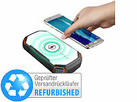 revolt Powerbank Solarzelle, Powerbank für Mobilgerät