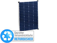 revolt Mobiles monokristallines Solarpanel, Versandrückläufer; Solaranlagen-Set: Mikro-Inverter mit MPPT-Regler und Solarpanel 