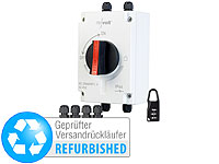 revolt PV-Trennschalter 4 polig, DC-Trennschalter Solar PV