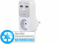 revolt Zeitschaltuhr mit Timer, Steckdosen-Countdown-Zeitschaltuhr