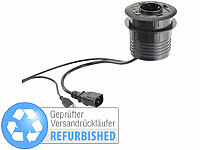 revolt Arbeitstisch-Steckdosen, Bürotisch-Einbausteckdose