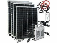 revolt 600W (4x150W) MPPT-Balkon-Solaranlage + 800W On-Grid