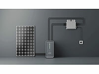 ; Solaranlagen-Set: Mikro-Inverter mit MPPT-Regler und Solarpanel Solaranlagen-Set: Mikro-Inverter mit MPPT-Regler und Solarpanel Solaranlagen-Set: Mikro-Inverter mit MPPT-Regler und Solarpanel 