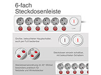 ; Steckdosenleisten einzeln schaltbar Steckdosenleisten einzeln schaltbar Steckdosenleisten einzeln schaltbar 