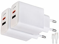 revolt USB-Ladegerät 230V, intelligentes Handy-Ladegerät