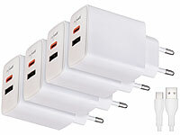 revolt USB-Schnell-Ladegerät, Premium-USB-Netzteil, Lade Netzteil