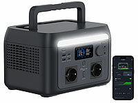 revolt Notstrom Akku 220v, Powerstationen mit Solarbetrieb; 2in1-Hochleistungsakkus & Solar-Generatoren, Solarpanels faltbar 2in1-Hochleistungsakkus & Solar-Generatoren, Solarpanels faltbar