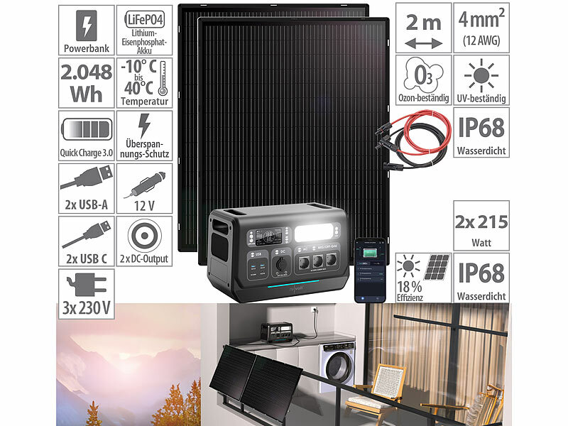 ; 2in1-Hochleistungsakkus & Solar-Generatoren 2in1-Hochleistungsakkus & Solar-Generatoren 