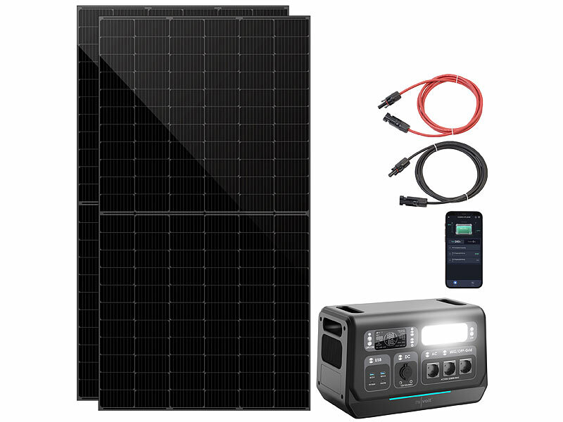 ; 2in1-Solar-Generatoren & Powerbanks, mit externer Solarzelle 2in1-Solar-Generatoren & Powerbanks, mit externer Solarzelle 