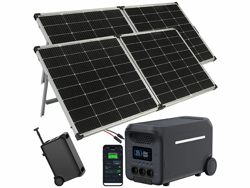 ; 2in1-Hochleistungsakkus & Solar-Generatoren 