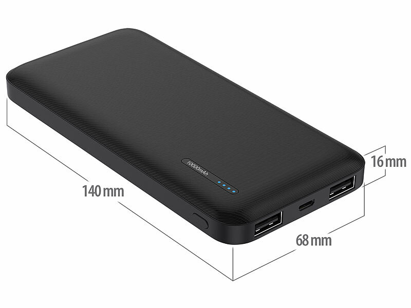 ; USB-Solar-Powerbanks, 2in1-Hochleistungsakkus & Solar-Konverter mit modifizierter Sinuswelle 