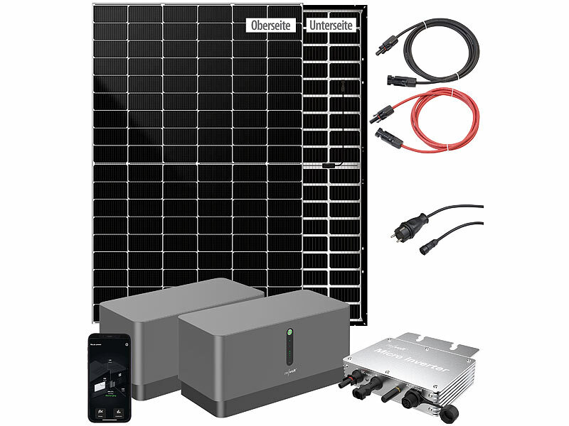 ; WLAN-Mikroinverter für Solarmodule mit MPPT und App WLAN-Mikroinverter für Solarmodule mit MPPT und App 