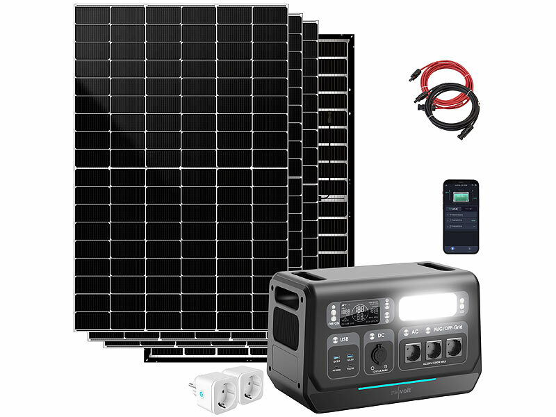 ; 2in1-Hochleistungsakkus & Solar-Generatoren 